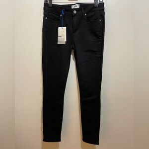 PAIGE Women's Classic Black Skinny Jeans